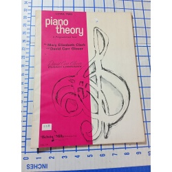 LEVEL TWO PIANO THEORY A PROGRAMMED TEXT BY MARY ELIZABETH CLARK AND DAVID CARR