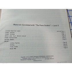 LEVEL TWO PIANO THEORY A PROGRAMMED TEXT BY MARY ELIZABETH CLARK AND DAVID CARR