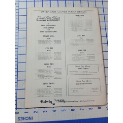 LEVEL TWO PIANO THEORY A PROGRAMMED TEXT BY MARY ELIZABETH CLARK AND DAVID CARR