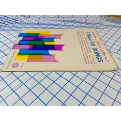 Robbins All Organ Series No. 3 Familiar Songs Sheet Music robbins music Corp.