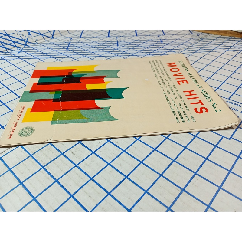 Robbins All Organ Series No. 3 Familiar Songs Sheet Music robbins music Corp.