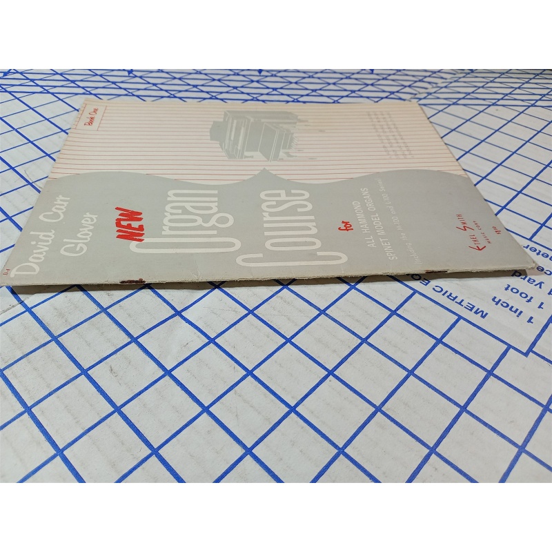 David Carr Glover New Organ Course Book 1 