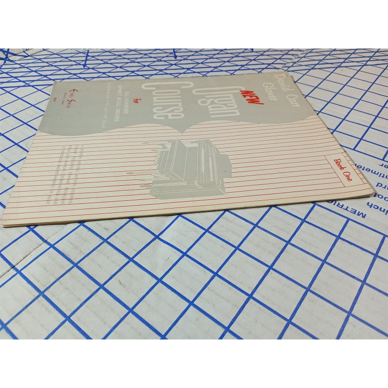 David Carr Glover New Organ Course Book 1 