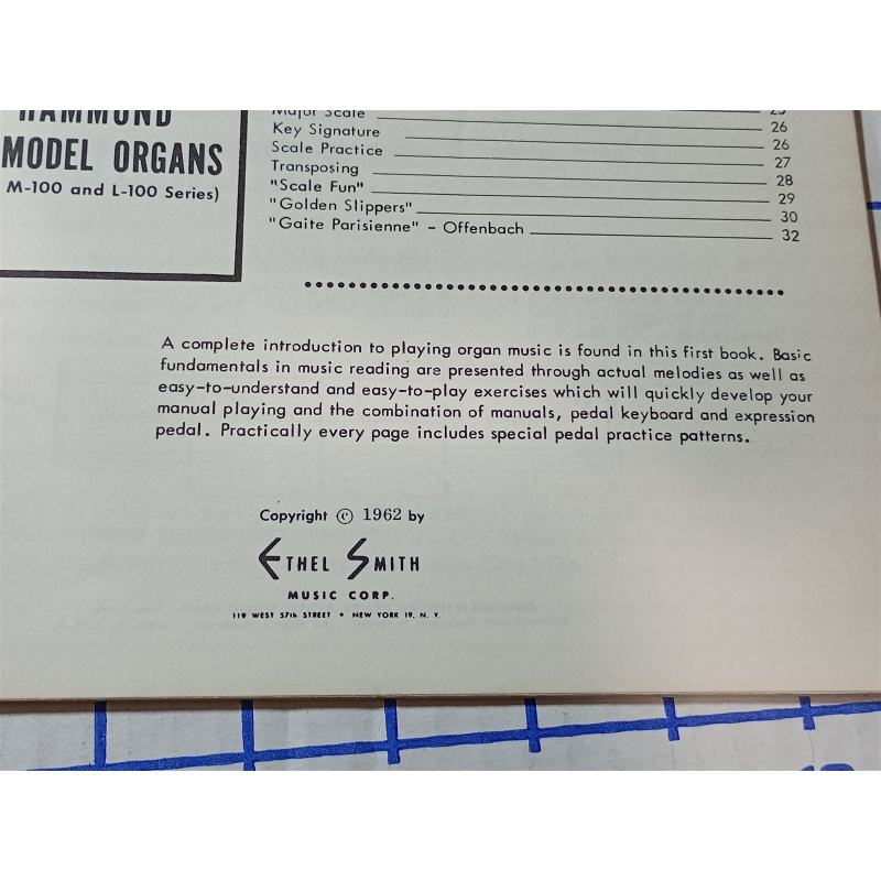 David Carr Glover New Organ Course Book 1 