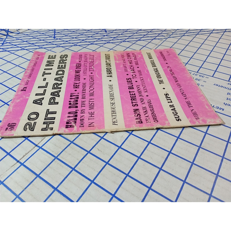 20 All-Time Hit Paraders #56 Hello, Dolly Greensleeves Organ Solos Songbook