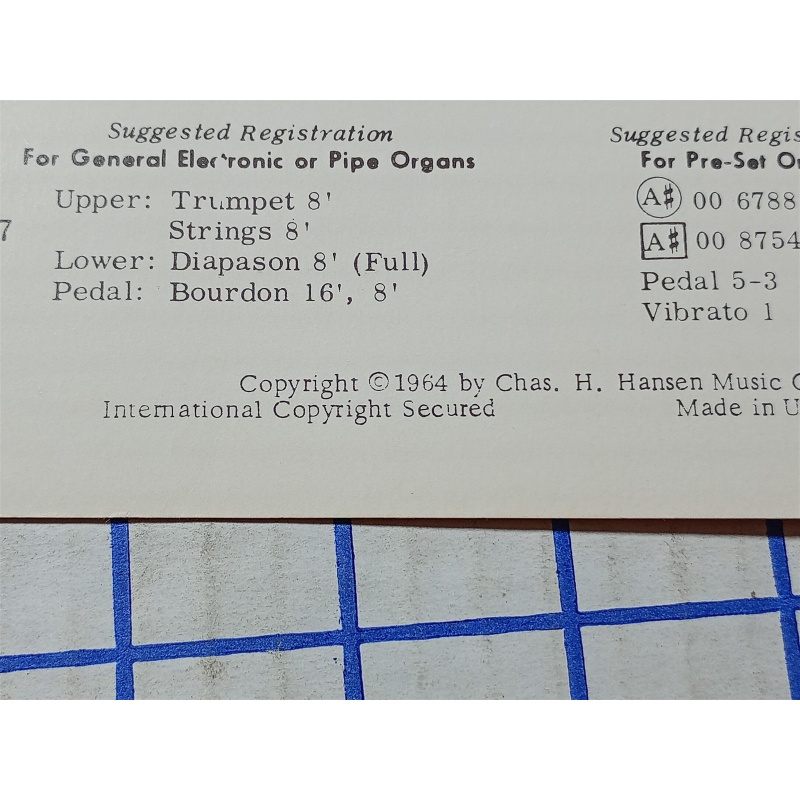 20 All-Time Hit Paraders #56 Hello, Dolly Greensleeves Organ Solos Songbook