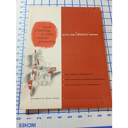 NEW PLAYING STYLES MADE POSSIBLE WITH THE EXTRAVOICE ORGAN