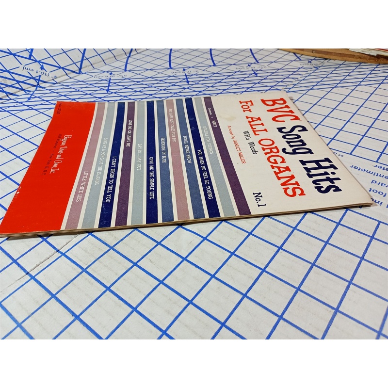 BVC Song Hits for All Organs with words No. 1