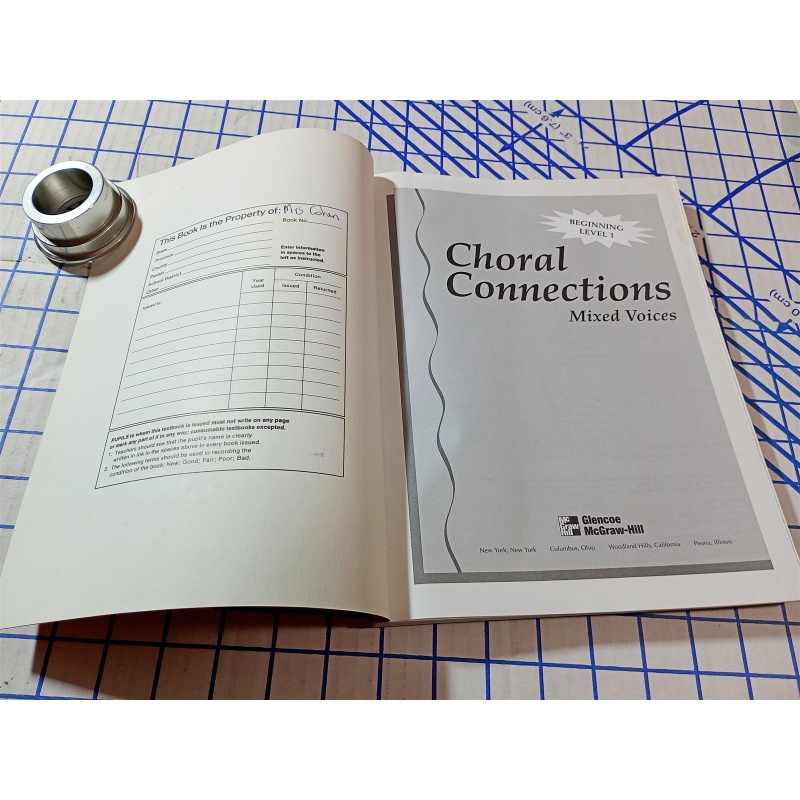 CHORAL CONNECTIONS MIXED VOICES LEVEL 1 MCGRAW HILL