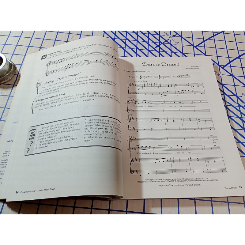 CHORAL CONNECTIONS MIXED VOICES LEVEL 1 MCGRAW HILL