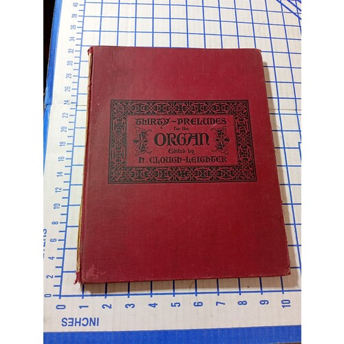 Thirty Preludes for Organ H Clough Leighter Oliver Ditson Co