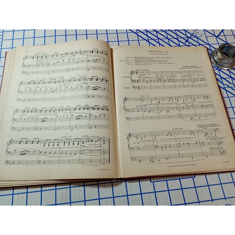 Thirty Preludes for Organ H Clough Leighter Oliver Ditson Co