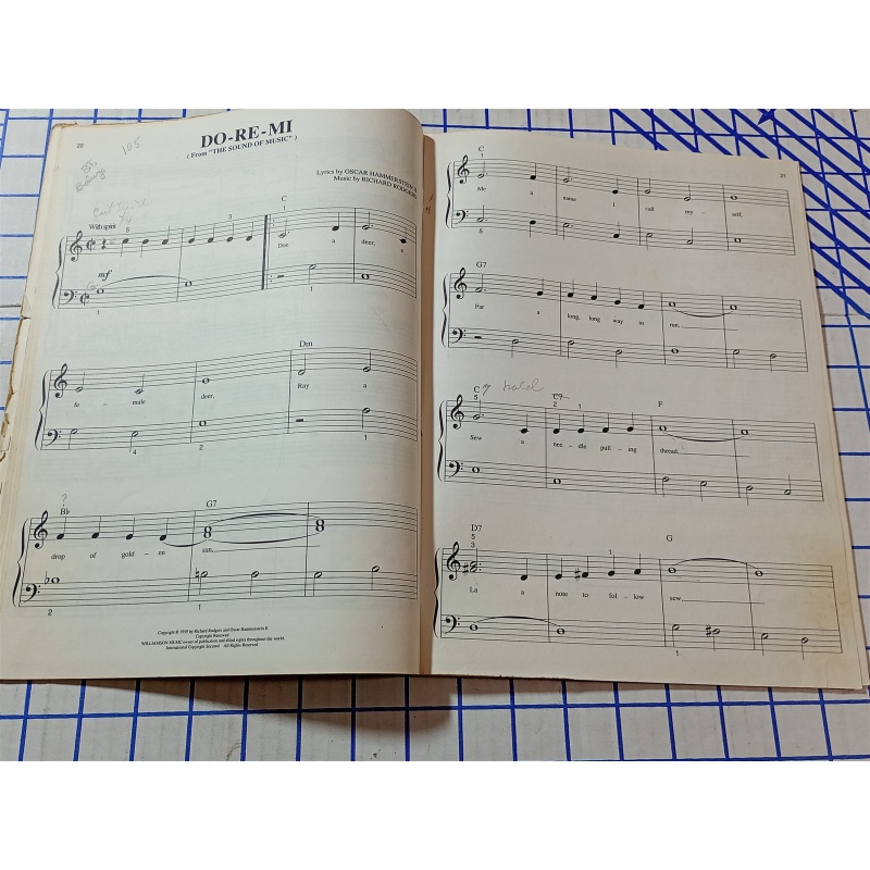 RODGERS & HAMMERSTEIN FAVORITES (BIG NOTE PIANO) 