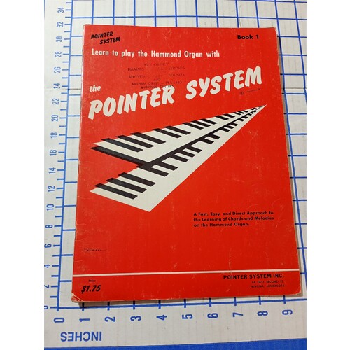 Learn To Play The Hammond Organ With The Pointer System Book 1