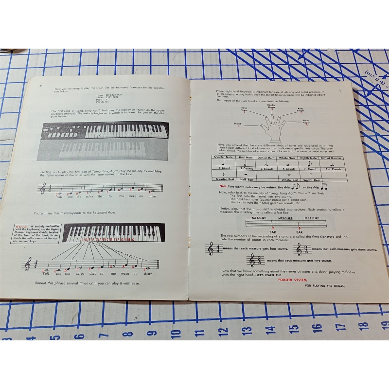 Learn To Play The Hammond Organ With The Pointer System Book 1