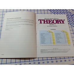Bastien Piano Basics Theory Level 1 by James Bastien 