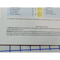 Bastien Piano Basics Theory Level 1 by James Bastien 