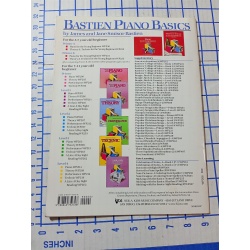 Bastien Piano Basics Theory Level 1 by James Bastien 