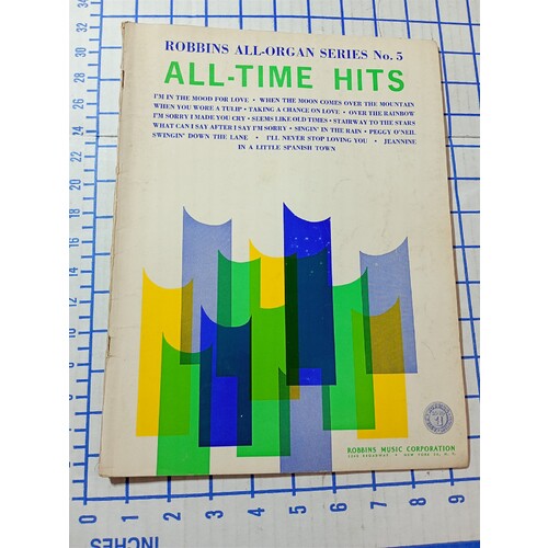 ROBBINS ALL-ORGAN SERIES No. 5, ALL-TIME HITS 
