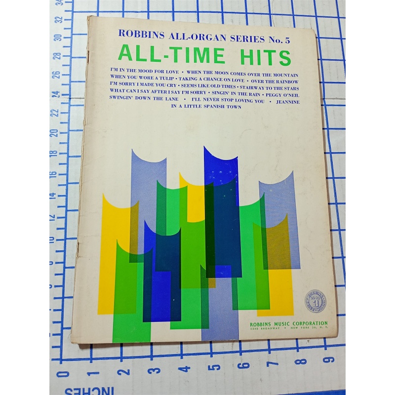 ROBBINS ALL-ORGAN SERIES No. 5, ALL-TIME HITS 