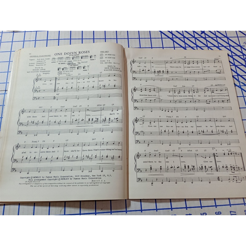 21+ For All Organs Volume A Sheet Music Book Mark Laub Famous Music Corp Lyrics