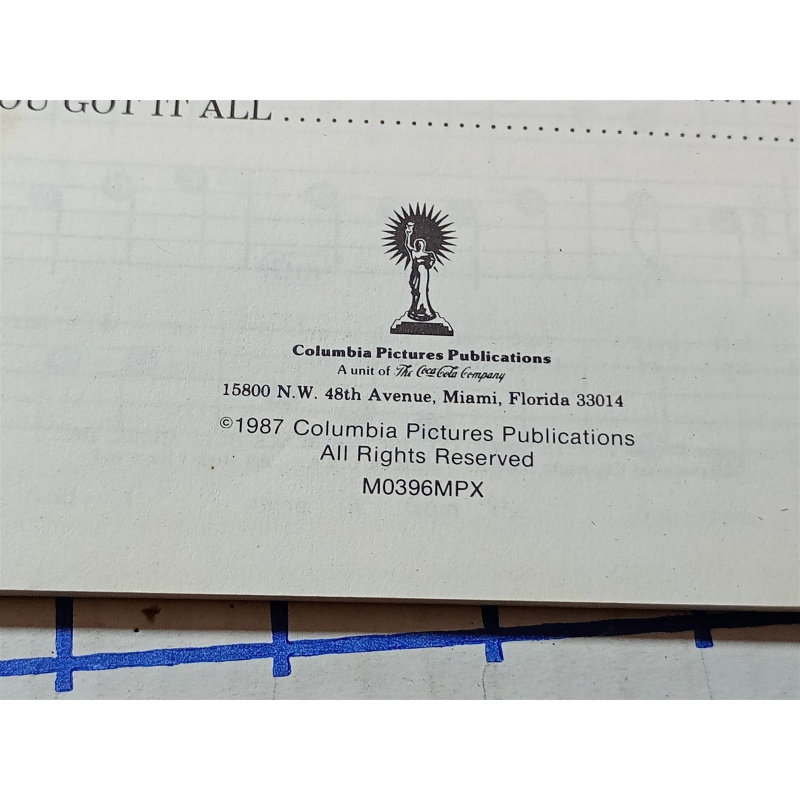 I JUST CALLED TO SAY I LOVE YOU MUSIC FOR BEGINNERS 1987 THE COCA COLA COMPANY