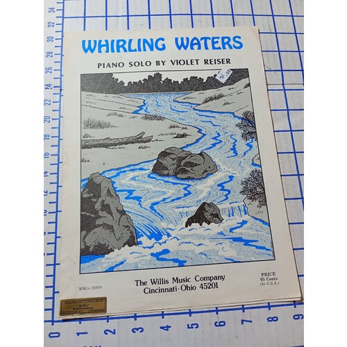 WHIRLING WATERS PIANO SOLO BY VIOLET REISER