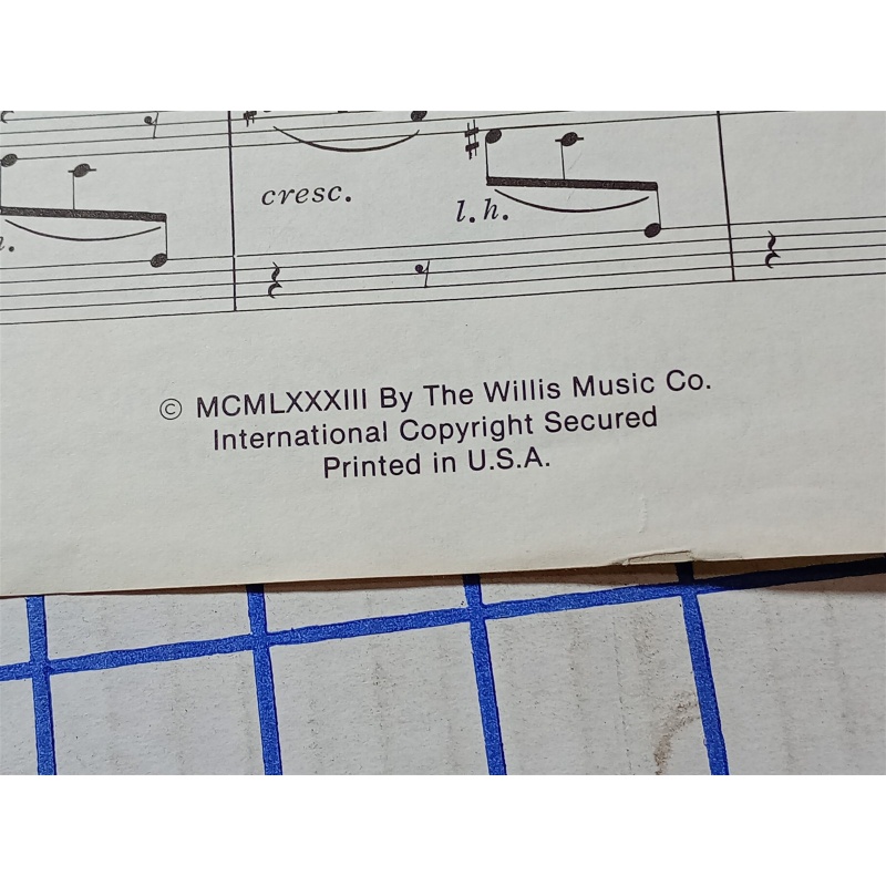 WHIRLING WATERS PIANO SOLO BY VIOLET REISER