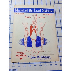 MARCH OF THE LEAD SOLIERS BY G. PIERNE OP 14 NO. 6 A JOHN W. SCHAUM ARRANGEMENT