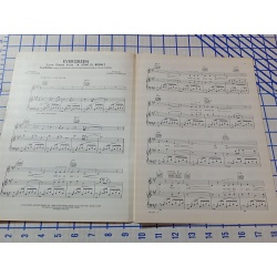 Evergreen Sheet Music Love Theme from A Star Is Born Streisand