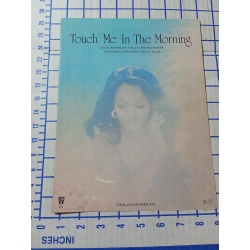 Touch Me in The Morning Diana Ross Vintage Sheet Music 1973
