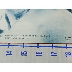 A 1975 OLIVIA NEWTON-JOHN ‘Have You Ever Been Mellow’ sheet music