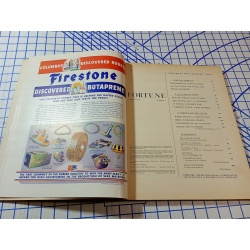 1943 JANUARY FORTUNE MAGAZINE - THE NEW A.E.F. - GREAT COVER & ADS 