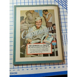 1943 JANUARY FORTUNE MAGAZINE - THE NEW A.E.F. - GREAT COVER & ADS 