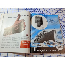 1943 OCTOBER FORTUNE MAGAZINE - GREAT COVER & ADS