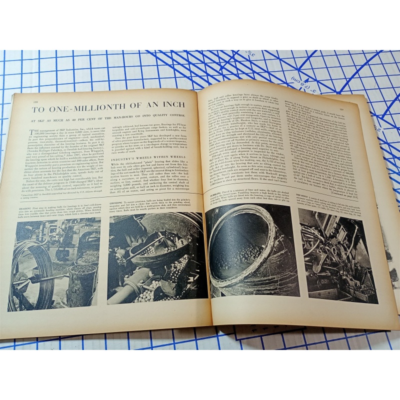 1943 OCTOBER FORTUNE MAGAZINE - GREAT COVER & ADS