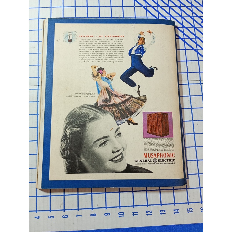 1943 OCTOBER FORTUNE MAGAZINE - GREAT COVER & ADS