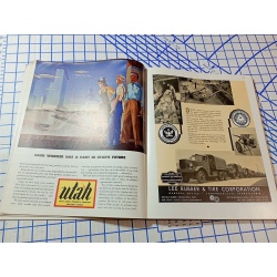 1943 NOVEMBER FORTUNE MAGAZINE - GREAT COVER & ADS