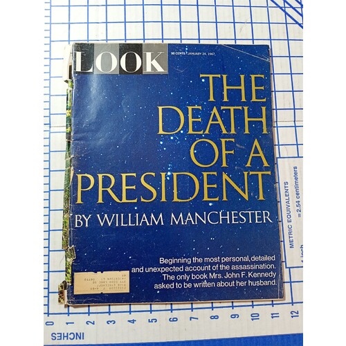 Look Magazine ~ January 24, 1967 ~ The Death Of A President