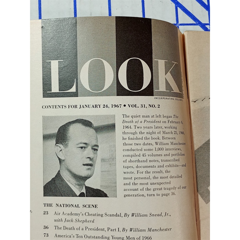 Look Magazine ~ January 24, 1967 ~ The Death Of A President