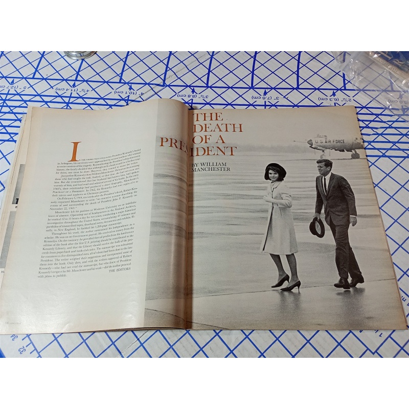 Look Magazine ~ January 24, 1967 ~ The Death Of A President