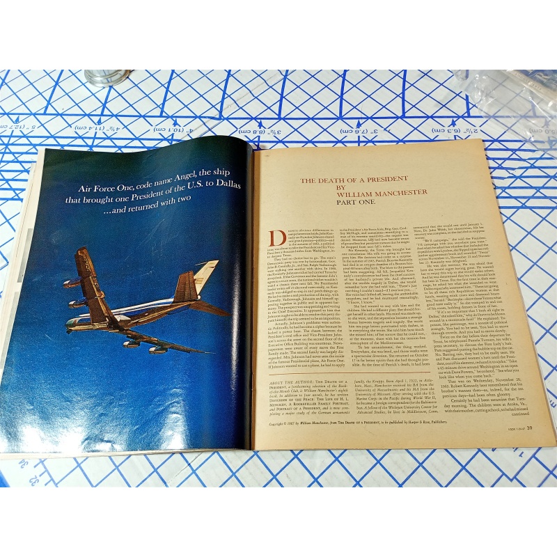 Look Magazine ~ January 24, 1967 ~ The Death Of A President