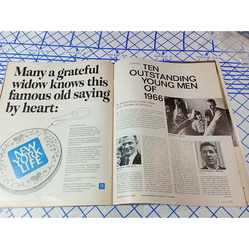 Look Magazine ~ January 24, 1967 ~ The Death Of A President