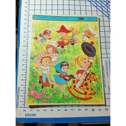 VINTAGE 1966 Mattel Whitman Little Kiddles Frame-Tray Puzzle #4545