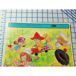 VINTAGE 1966 Mattel Whitman Little Kiddles Frame-Tray Puzzle #4545