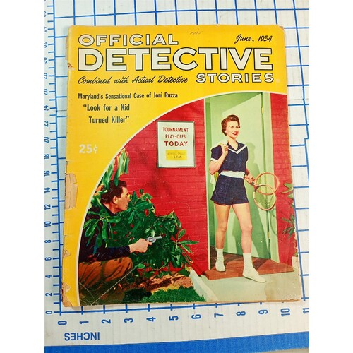 Official Detective Stories 1954 June