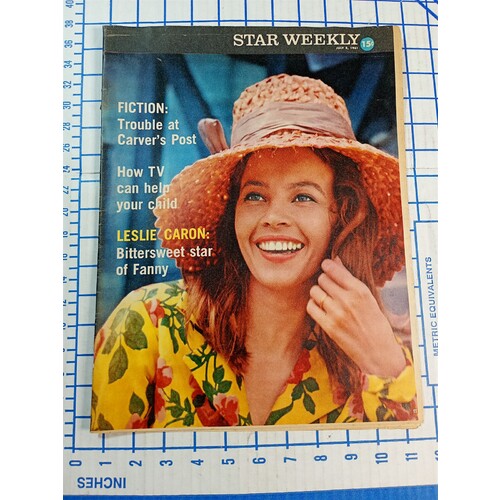 STAR WEEKLY JULY 8, 1961 LESLIE CARON