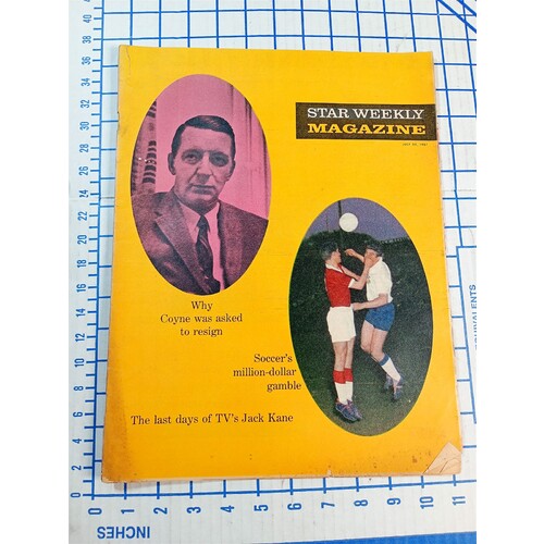 star weekly magazine JULY 22 1961