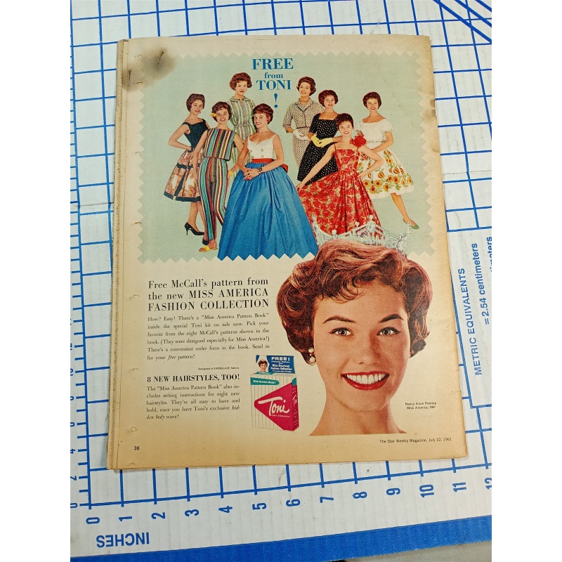 star weekly magazine JULY 22 1961