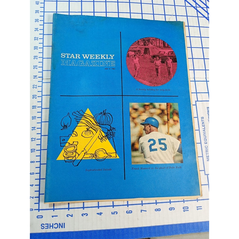 star weekly magazine JULY 8 1961